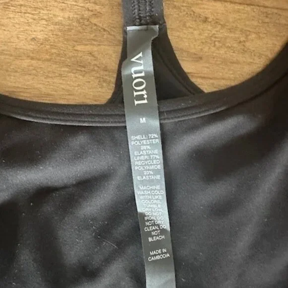 Vuori One Shot Black Tennis Dress M - Picture 6 of 6